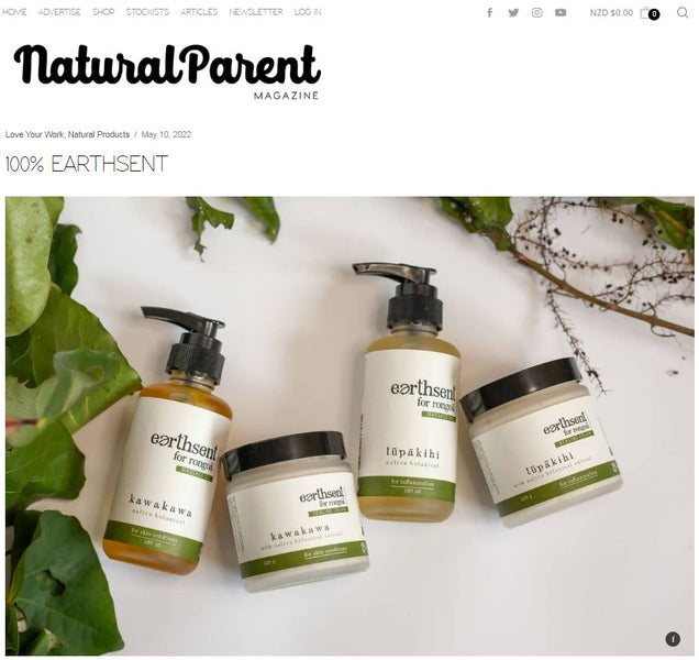 Earthsent & the Natural Parent Magazine