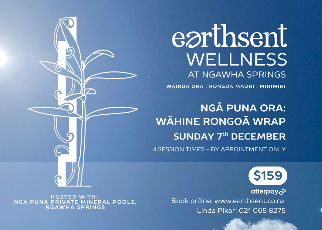 Event: Nga Puna Ora presents Wāhine Rongoā Wrap